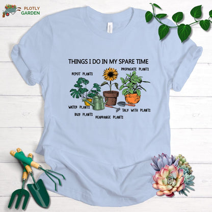 Things I Do In My Space Time Unisex Premium Tee