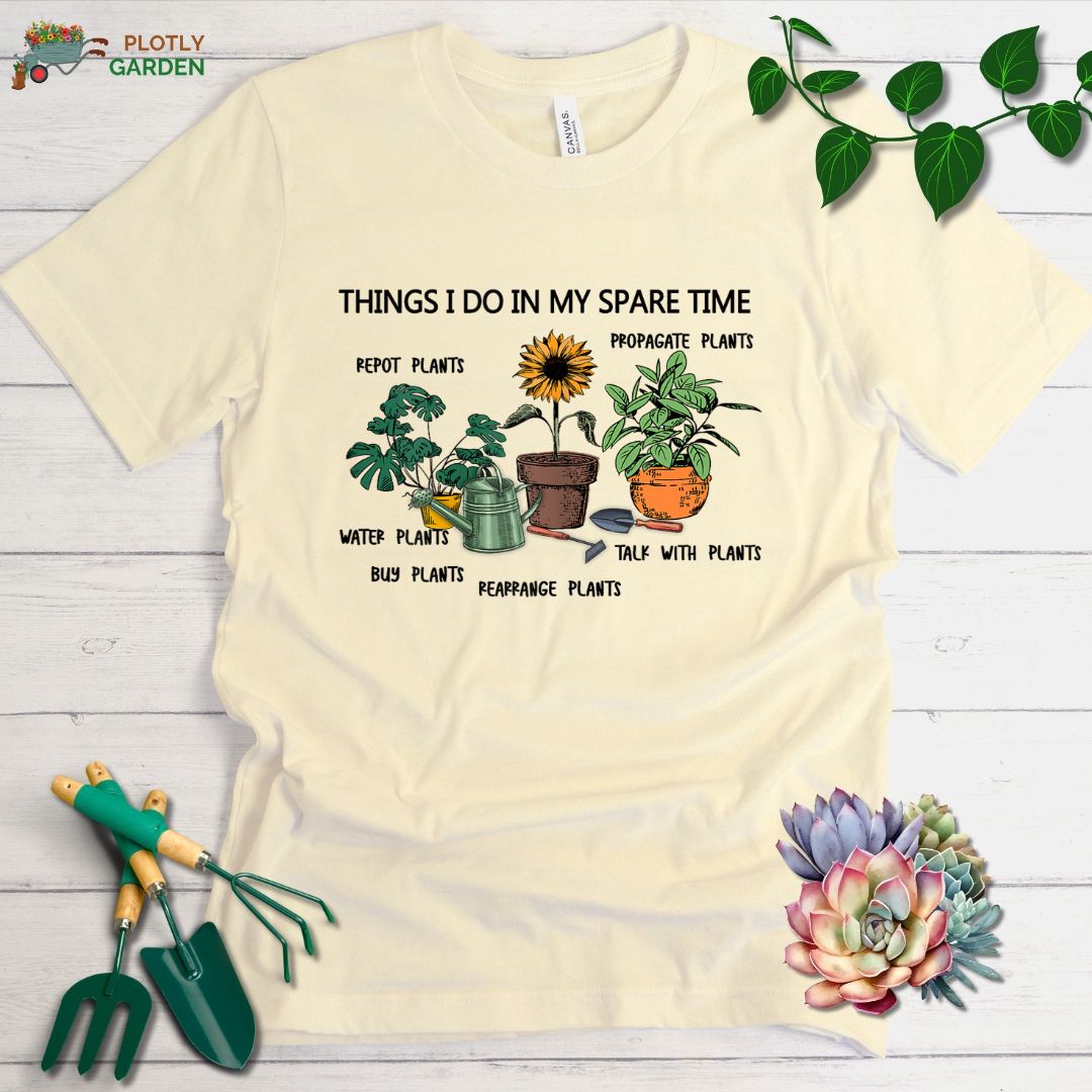 Things I Do In My Space Time Unisex Premium Tee