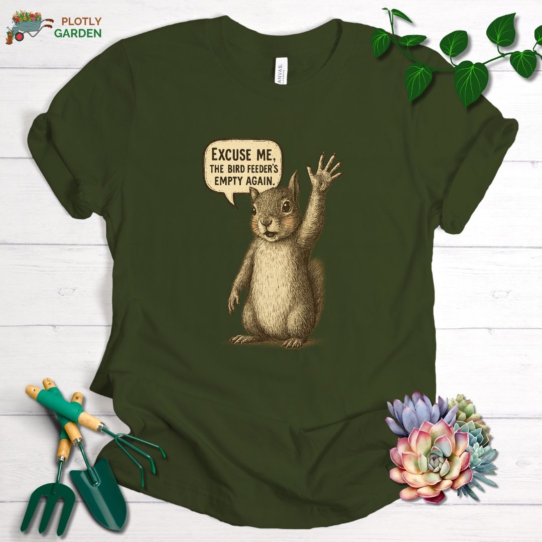 Excuse Me, Bird Feeder's Empty Unisex Premium Tee