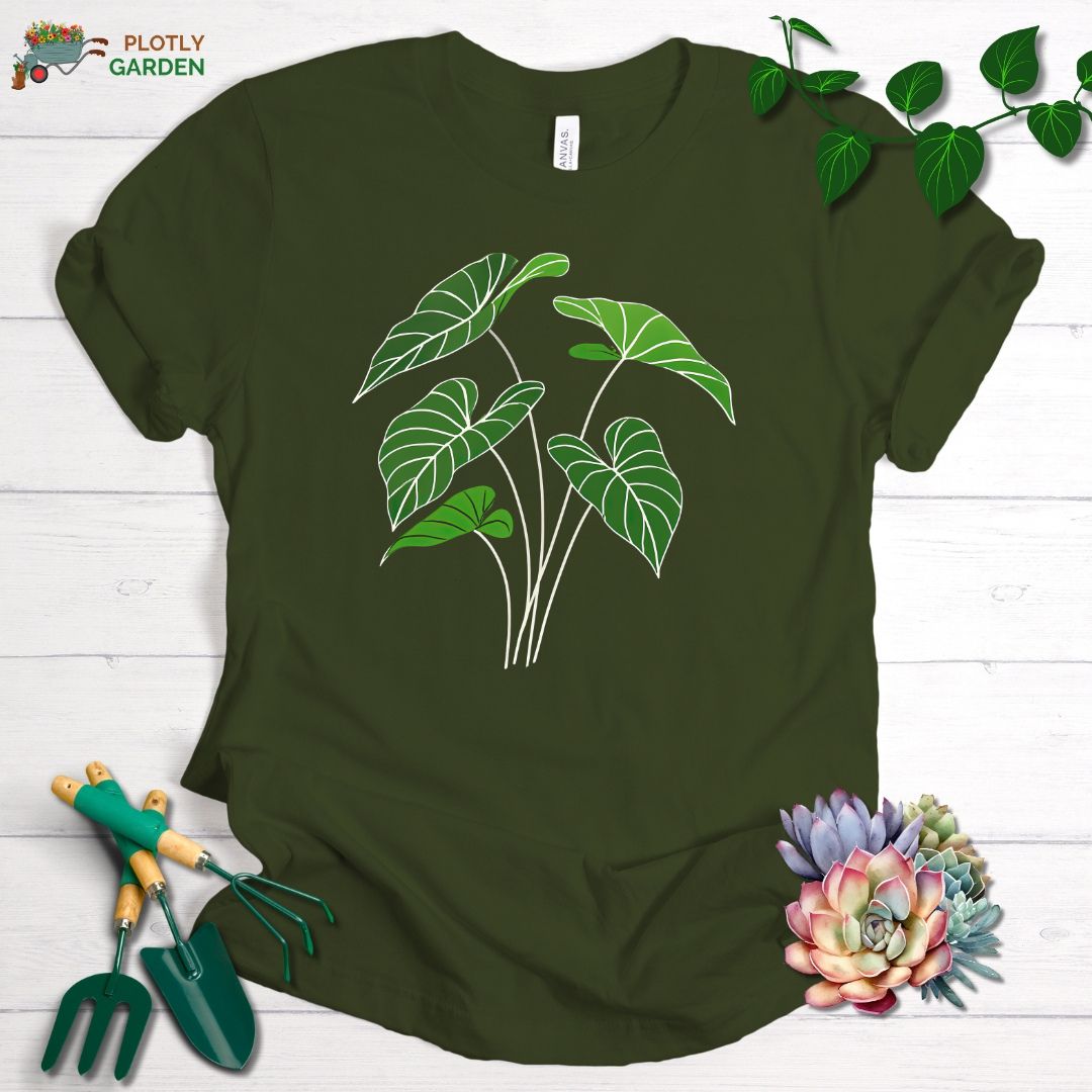 Elephant Ear Plant Art Unisex Premium Tee