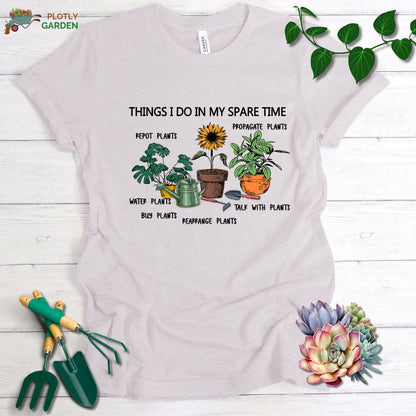 Things I Do In My Space Time Unisex Premium Tee