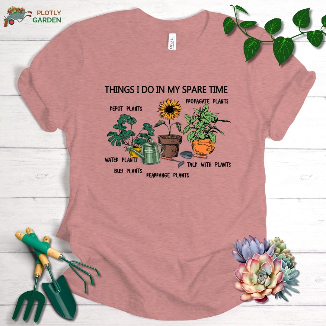 Things I Do In My Space Time Unisex Premium Tee