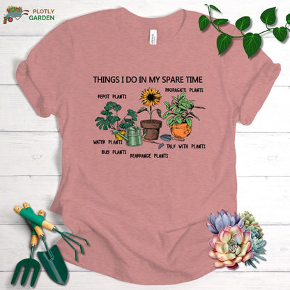 Things I Do In My Space Time Unisex Premium Tee