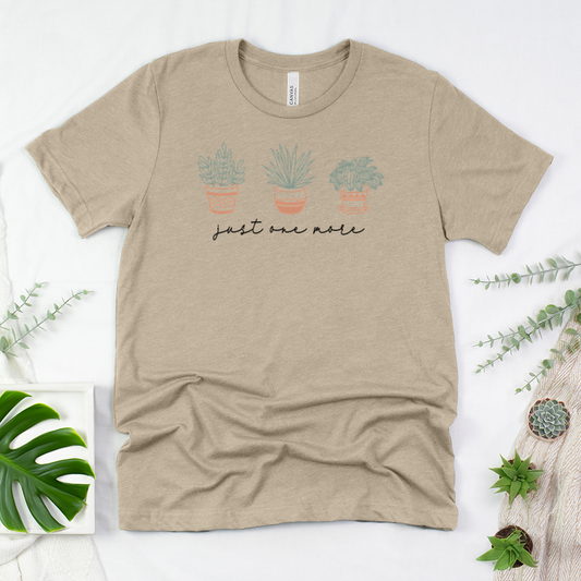 One More Plant Unisex Tee