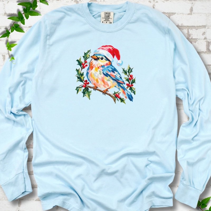 Holly Jolly Songbird LS T-Shirt