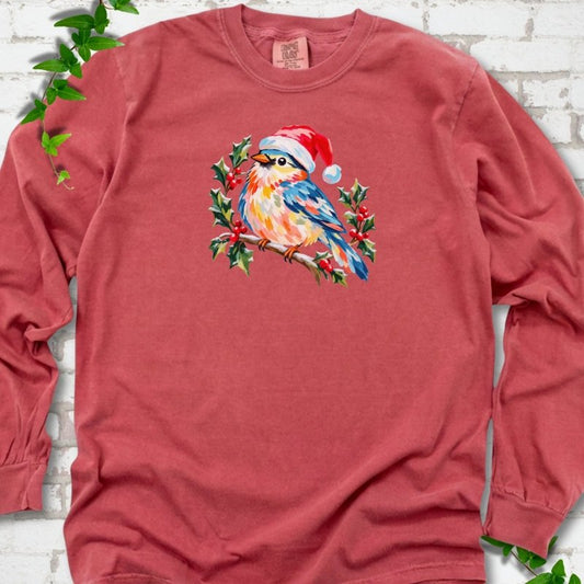 Holly Jolly Songbird LS T-Shirt