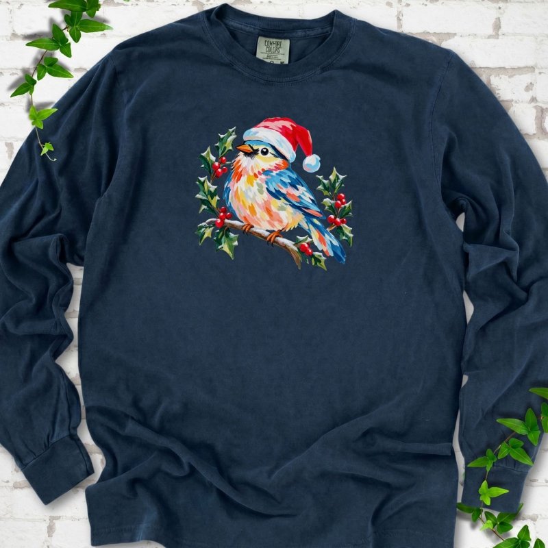 Holly Jolly Songbird LS T-Shirt