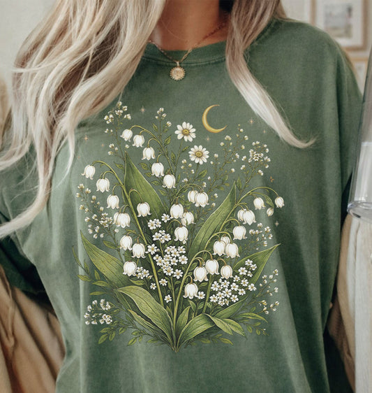 Lily Of The Valley Wildflower T-Shirt