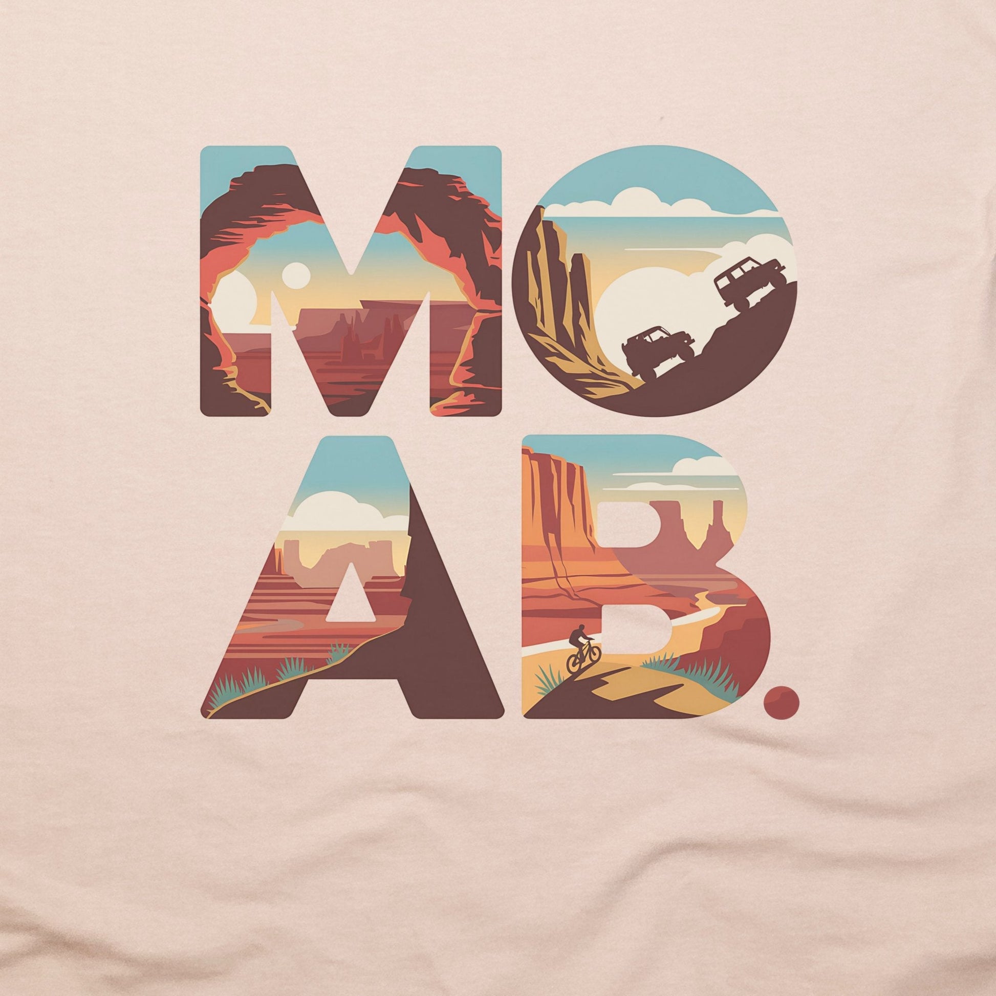 Moab Utah T-Shirt 5hteam