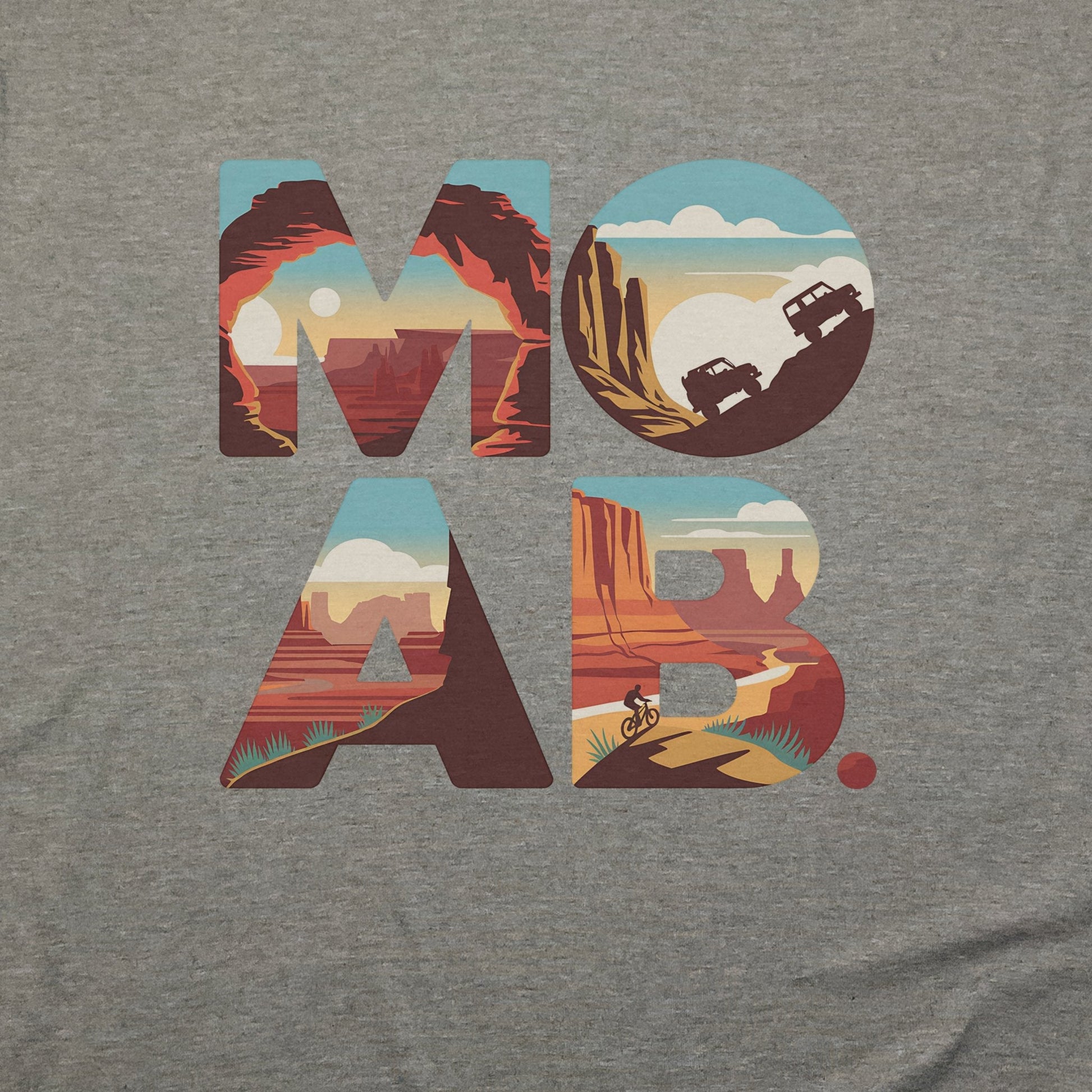 Moab Utah T-Shirt 5hteam