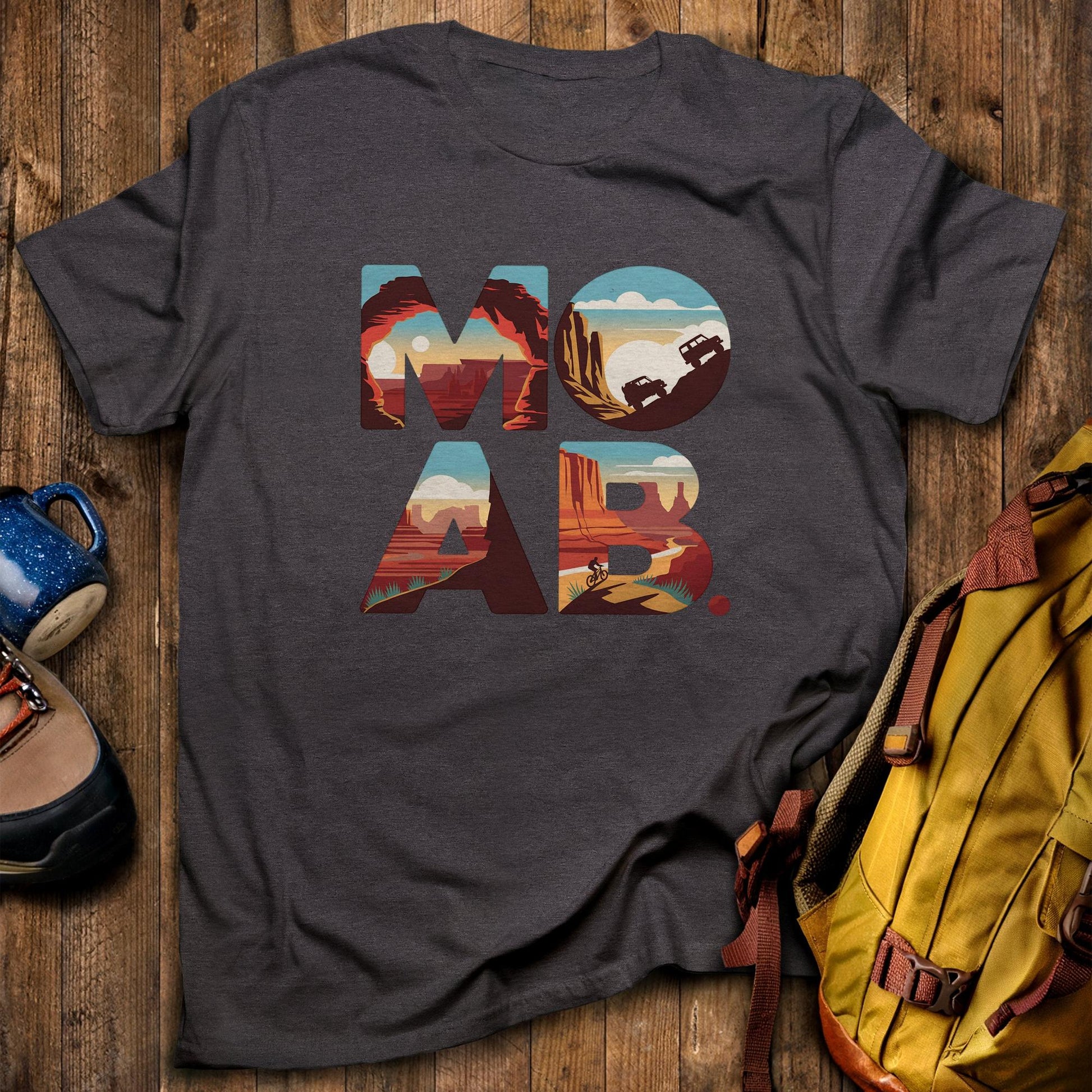 Moab Utah T-Shirt 5hteam