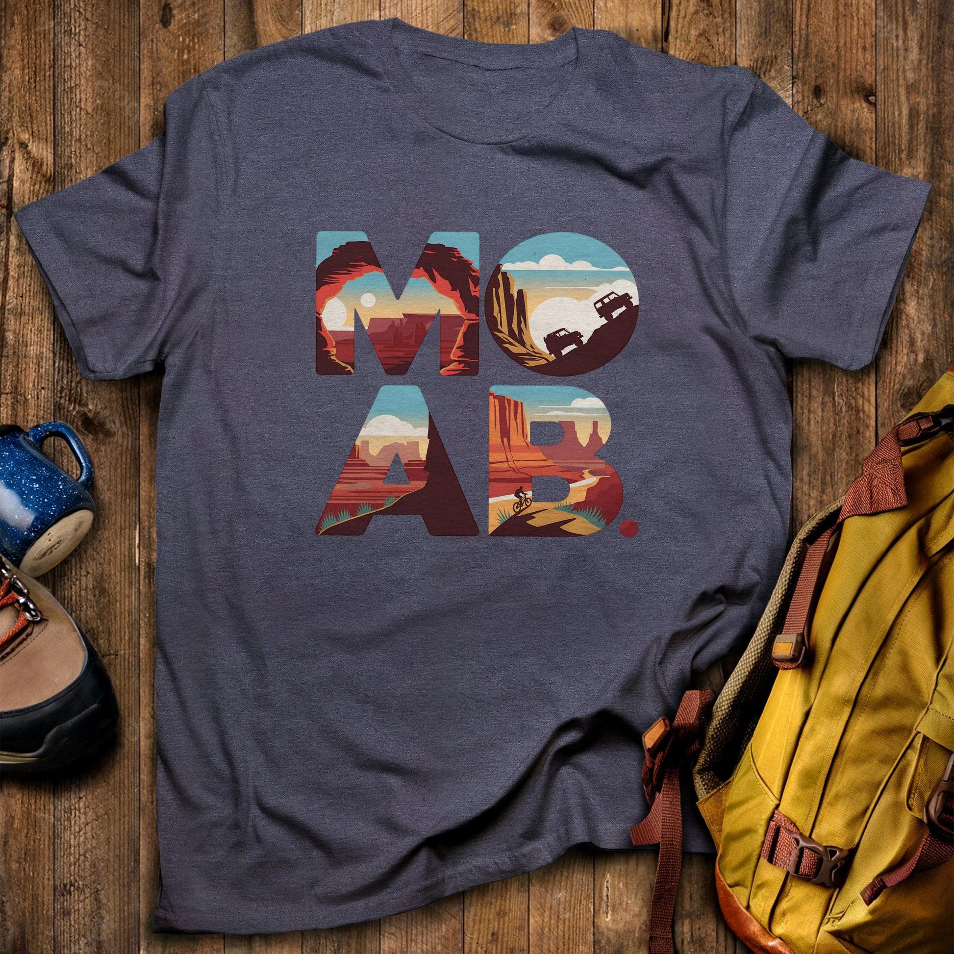 Moab Utah T-Shirt 5hteam