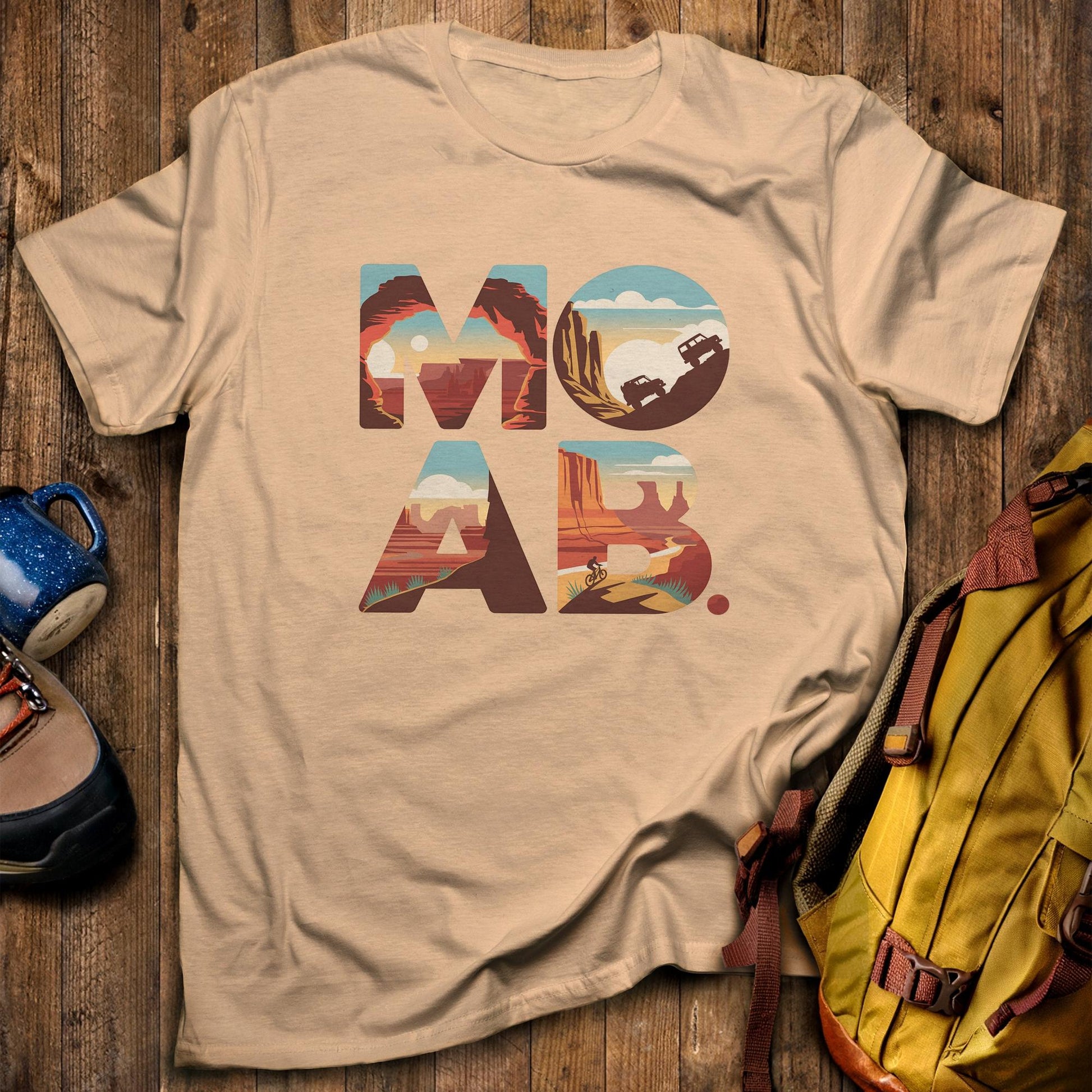Moab Utah T-Shirt 5hteam