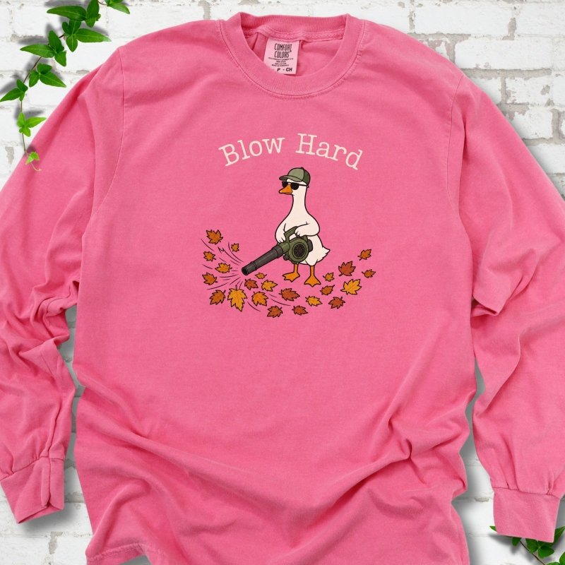 Leaf Blower Goose LS T-Shirt