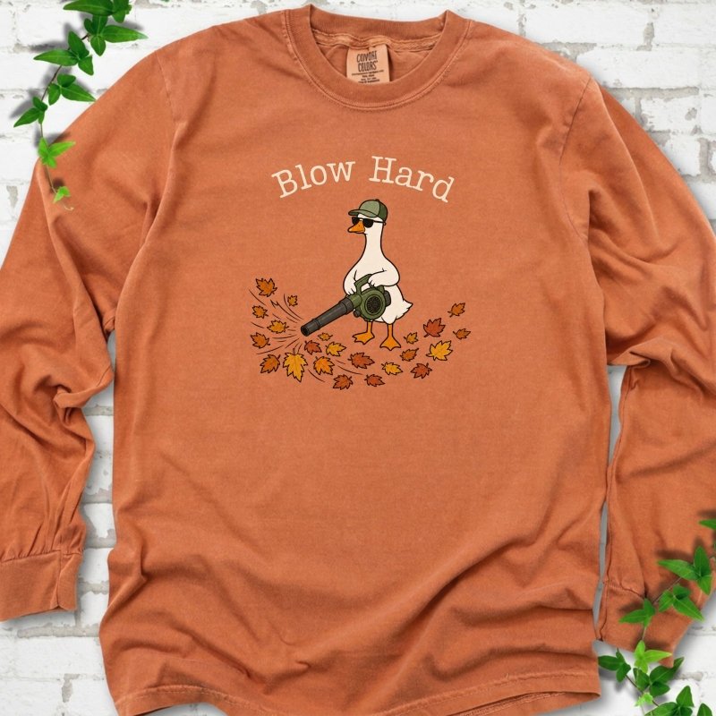 Leaf Blower Goose LS T-Shirt