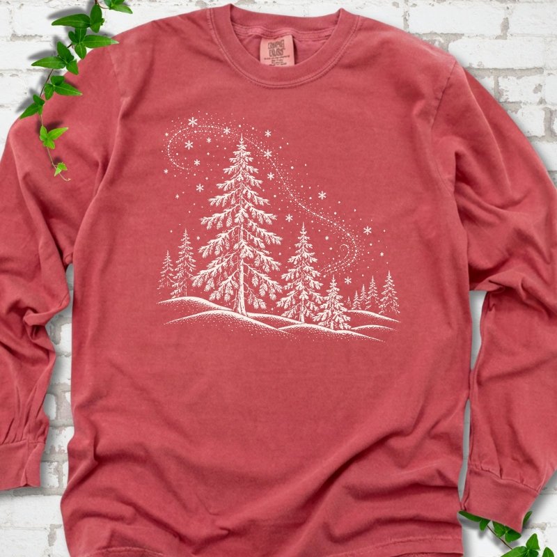 Magical Winter Forest LS T-Shirt