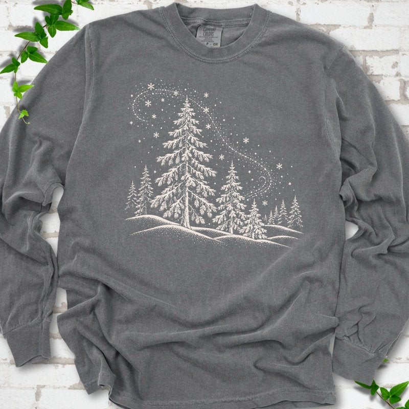 Magical Winter Forest LS T-Shirt