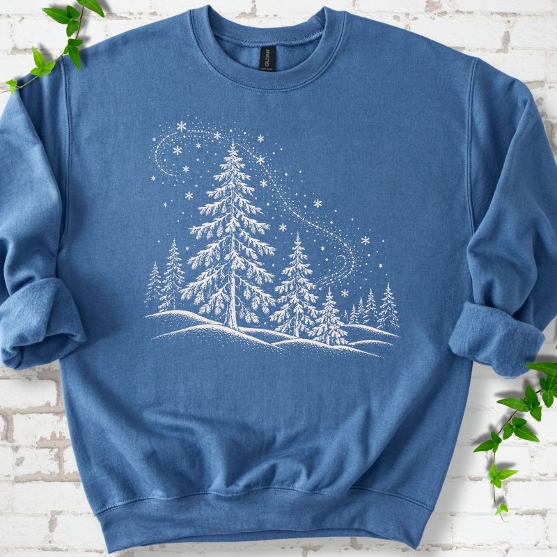 Magical Winter Forest Sweatshirt