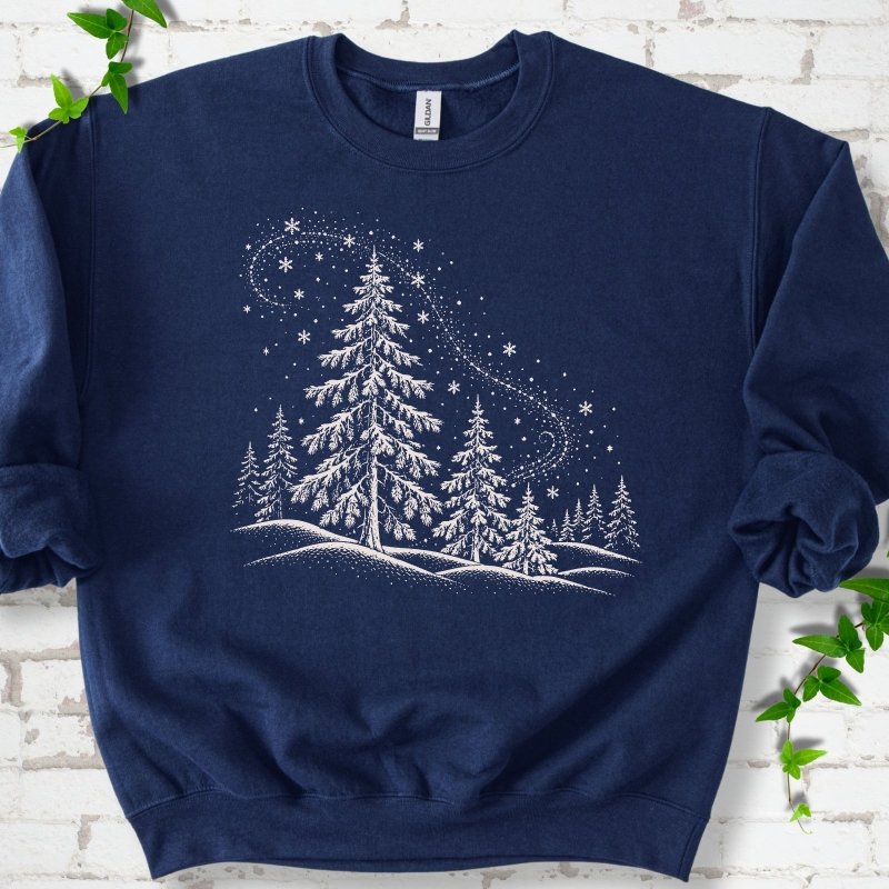 Magical Winter Forest Sweatshirt