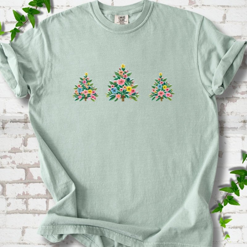 Merry Little Christmas Trees T-Shirt