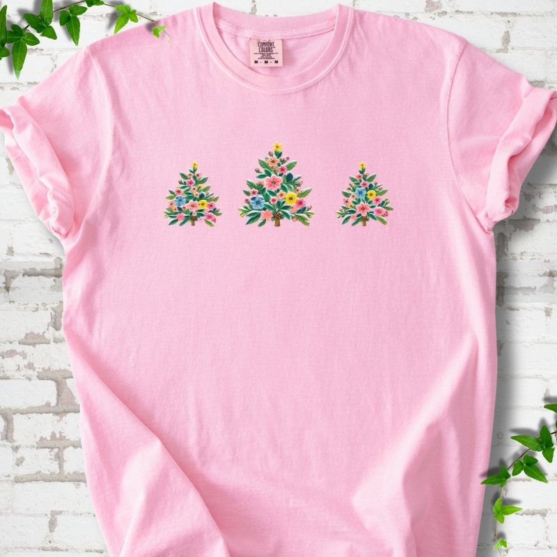 Merry Little Christmas Trees T-Shirt