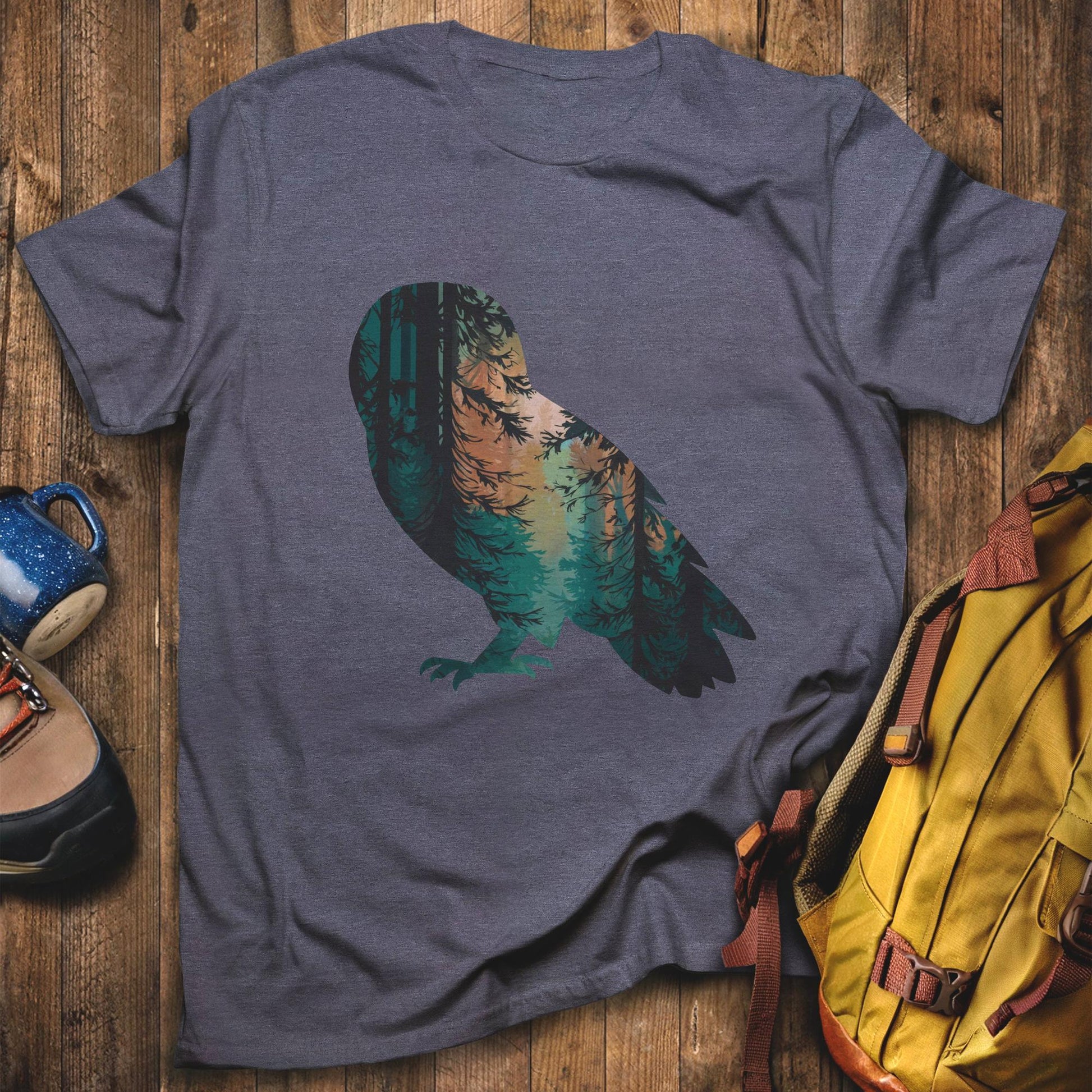 Barn Owl Silhouette T-Shirt 5hteam