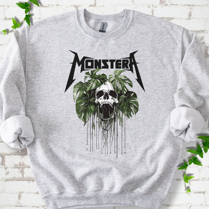 Monstera Monster Sweatshirt