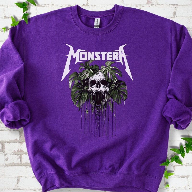 Monstera Monster Sweatshirt