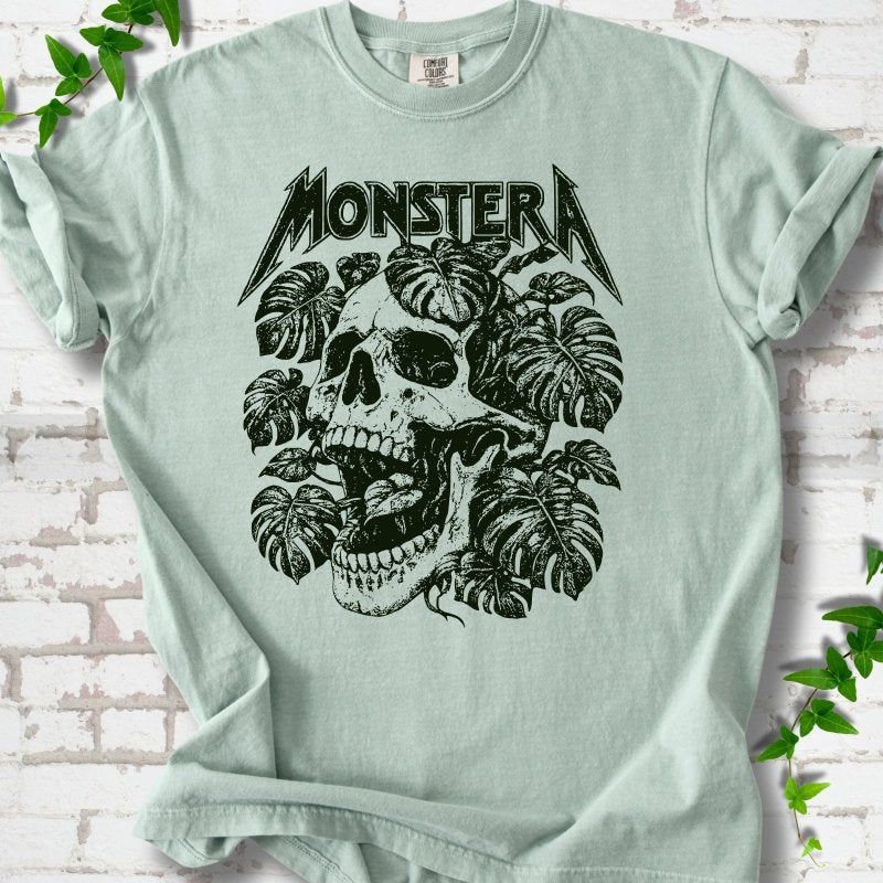 Monstera Skull T-Shirt