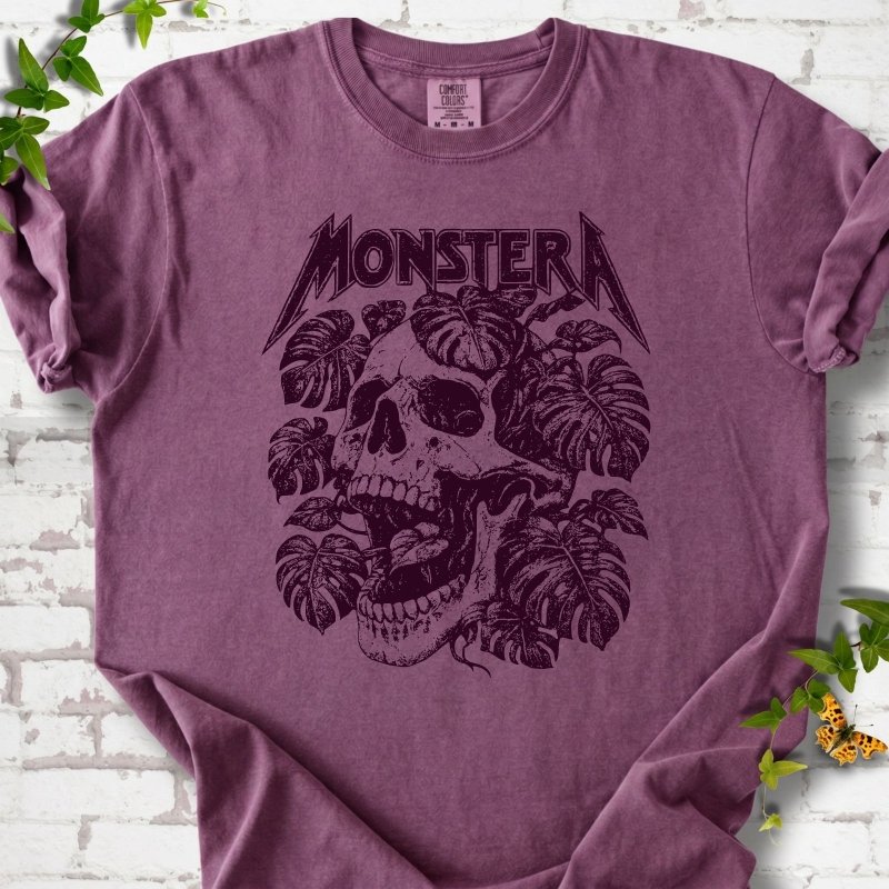 Monstera Skull T-Shirt