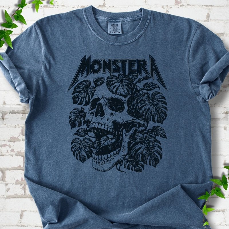 Monstera Skull T-Shirt