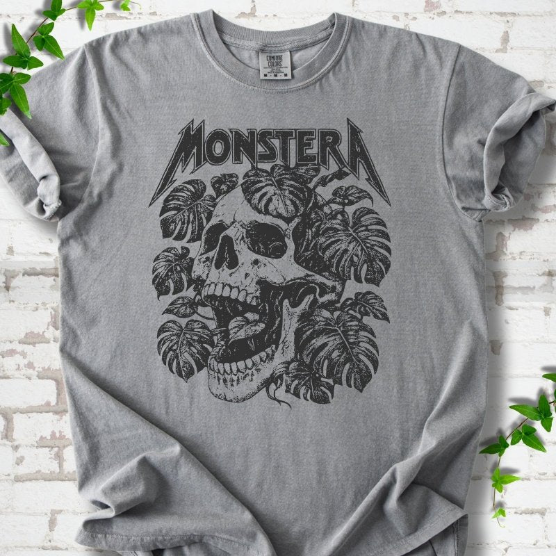 Monstera Skull T-Shirt