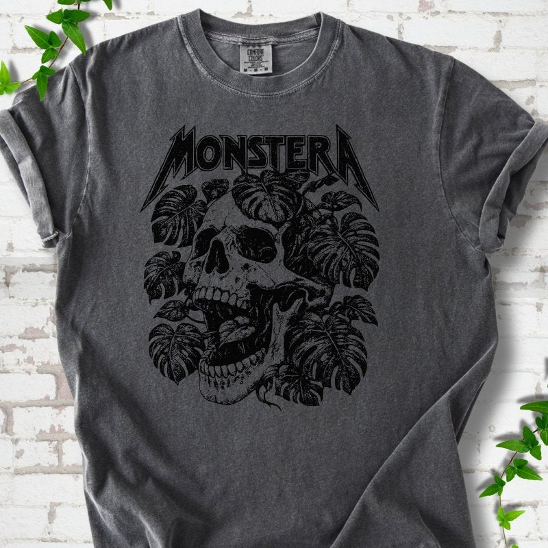 Monstera Skull T-Shirt