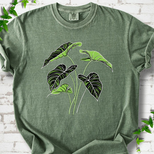 Elephant Ear Plant Art T-Shirt