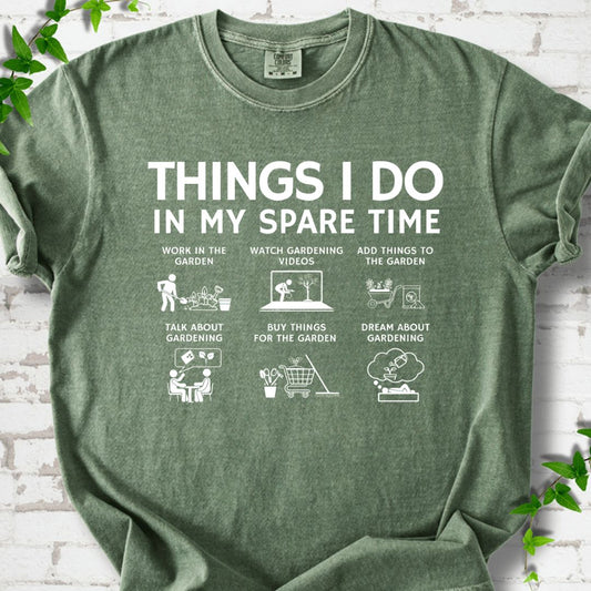 Things I Do In My Space Time T-Shirt