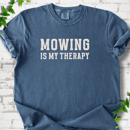 Mowing Is My Therapy T-Shirt