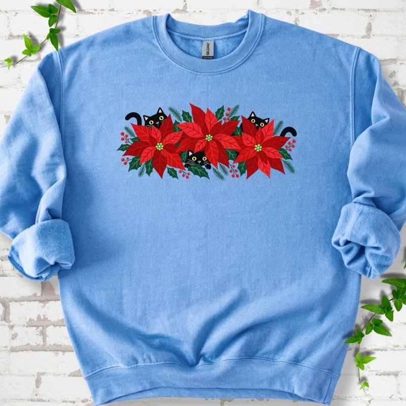 Paws & Poinsettias Sweatshirt