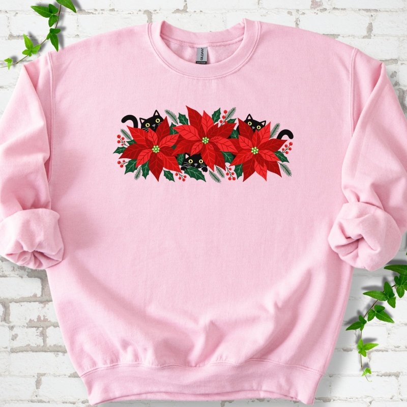 Paws & Poinsettias Sweatshirt