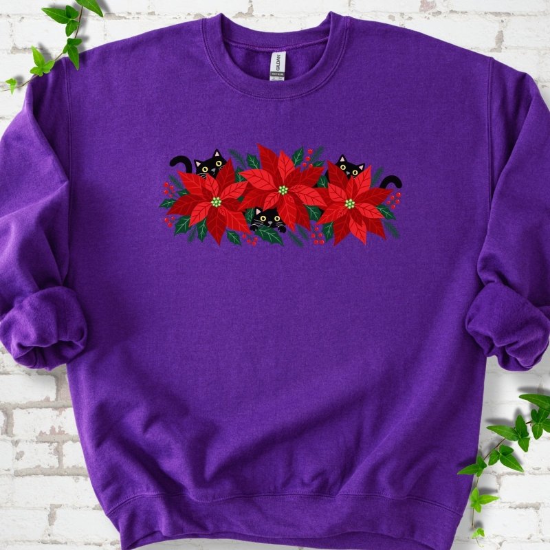 Paws & Poinsettias Sweatshirt