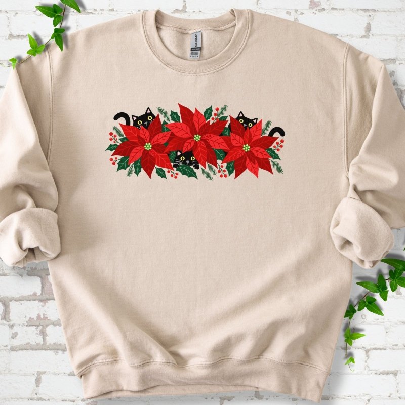Paws & Poinsettias Sweatshirt