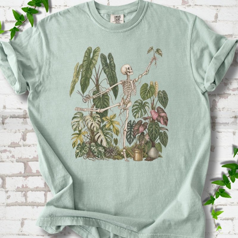 Plant Collector Skeleton T-Shirt