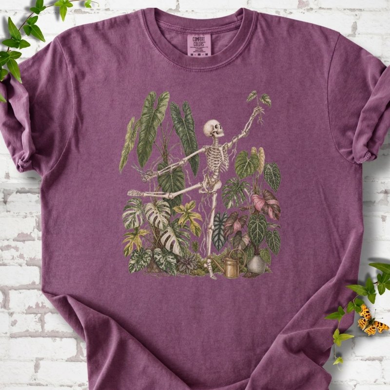 Plant Collector Skeleton T-Shirt