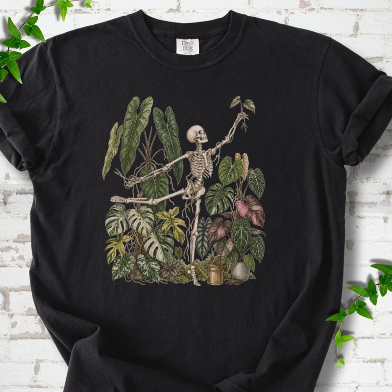 Plant Collector Skeleton T-Shirt