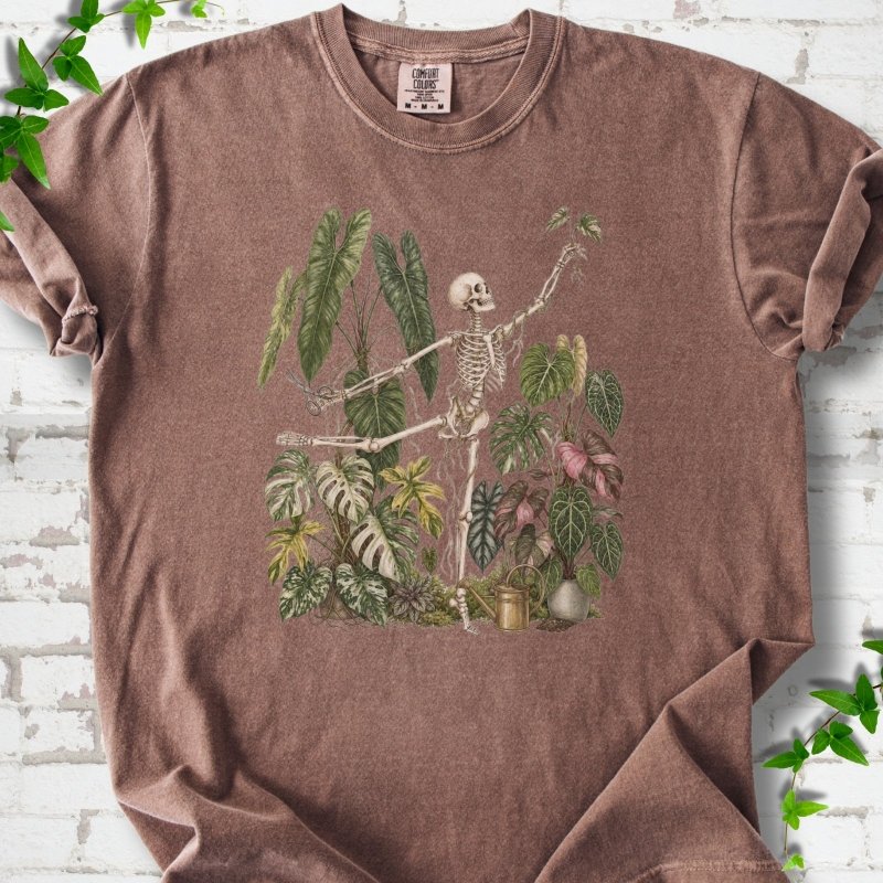 Plant Collector Skeleton T-Shirt