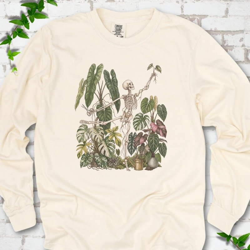 Plant Collector Skeleton LS T-Shirt
