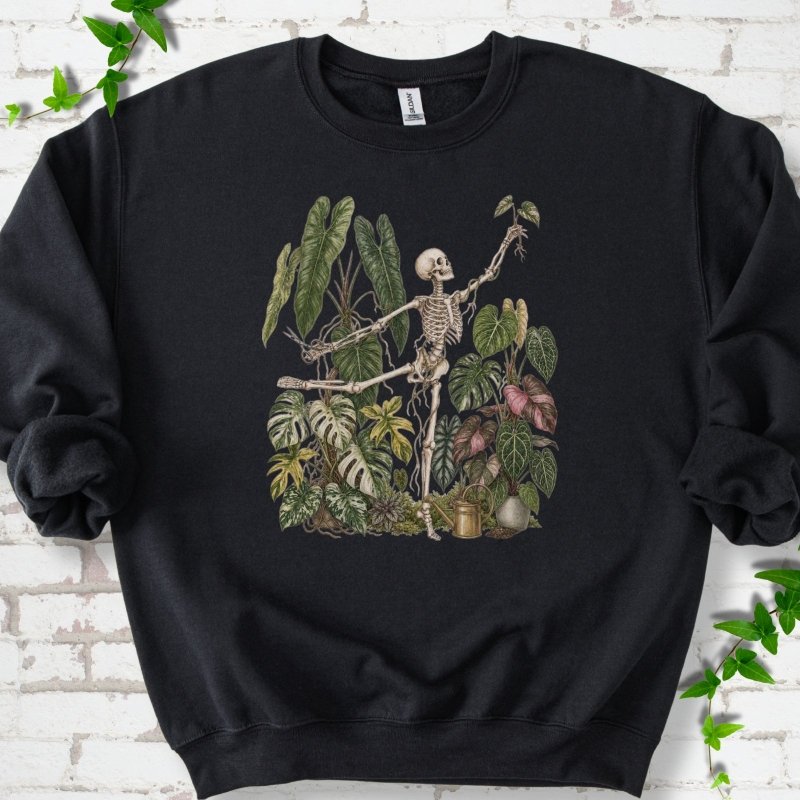 Plant Collector Skeleton Sweatshirt