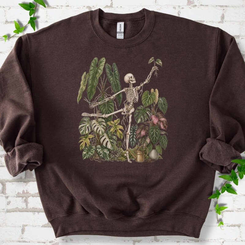 Plant Collector Skeleton Sweatshirt