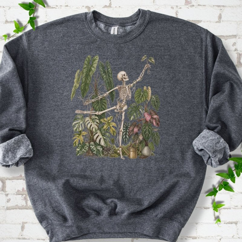Plant Collector Skeleton Sweatshirt