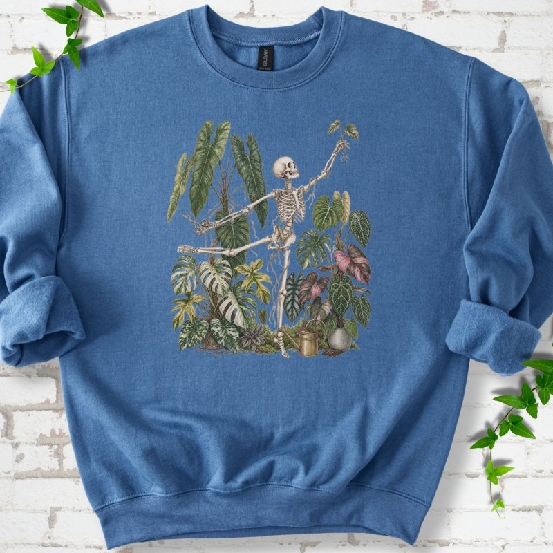 Plant Collector Skeleton Sweatshirt