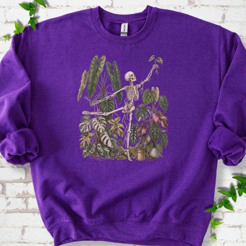 Plant Collector Skeleton Sweatshirt